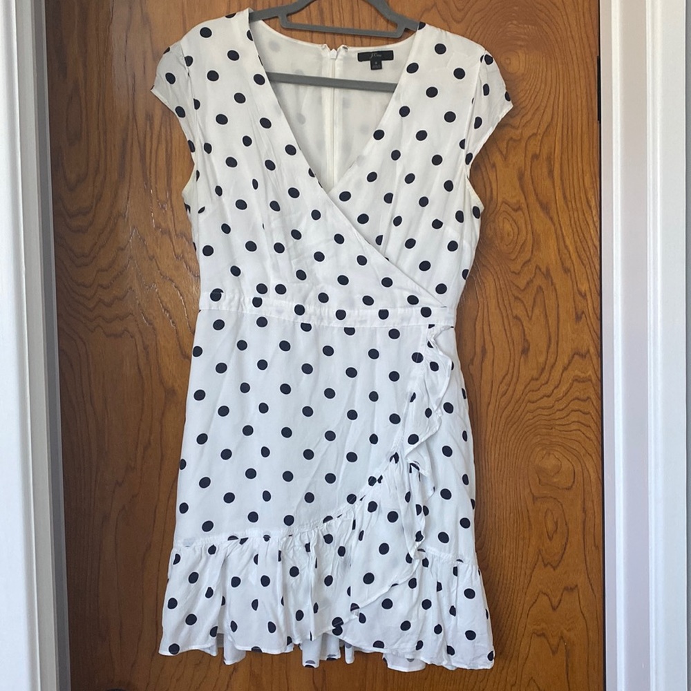 J Crew Mini Polka Dot Dress